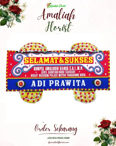 Papan Bunga Ucapan Selamat Podosoko